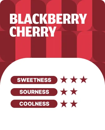 Blackberry Cherry flavor profile