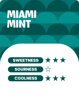 Miami Mint flavor profile