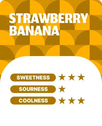 Strawberry Banana flavor profile