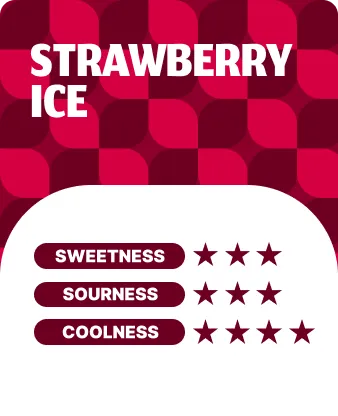 Strawberry Ice flavor profile