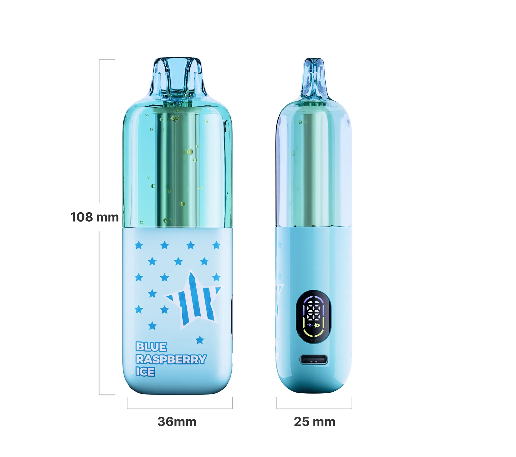 LINKO Zero Nicotine product dimensions